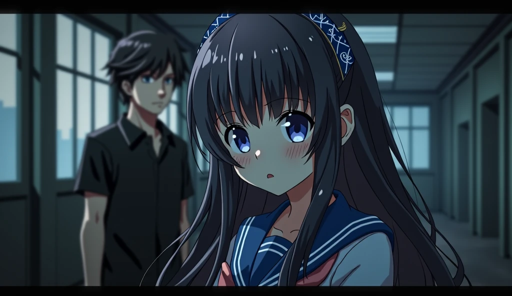 (32K:1.9, Highest quality, masterpiece, Ultra-high resolution), Perfect dynamic composition:1.3, Highly detailed skin and facial textures:1.3, Cute sexy slim Japanese schoolgirl, (Slimman, Height about 180cm), (They both close their eyes, Man hugging woman:1.3), Fair skin, ((Clarity:1.1)), (Man is anime「Marmalade Boy」Play:1.3, Light yellow hair, beautiful目:1.3), (The woman is wearing a light brown uniform with a light blue tie., Straight black hair.:1.3, smile:0.9, A man completely charms a woman:0.9, beautiful Blue Eyes, beautiful, Clear Eyes:0.8), Sexy Face:0.4, blush:1.1, (beautifulエロティシズムを醸し出す雰囲気:0.8), Professional random camera work, Cinematic Lighting Effects, (Full Body Shot), (Too erotic), romantic, mysterious, Object of admiration, original, dramatic, artistic, Innovative, charm, Heartful, Fancy, Tilt, sense of loss, special, exciting, Extreme, sense of openness, joy, joyの表現, ((若さのcharm, 女性的なcharm))