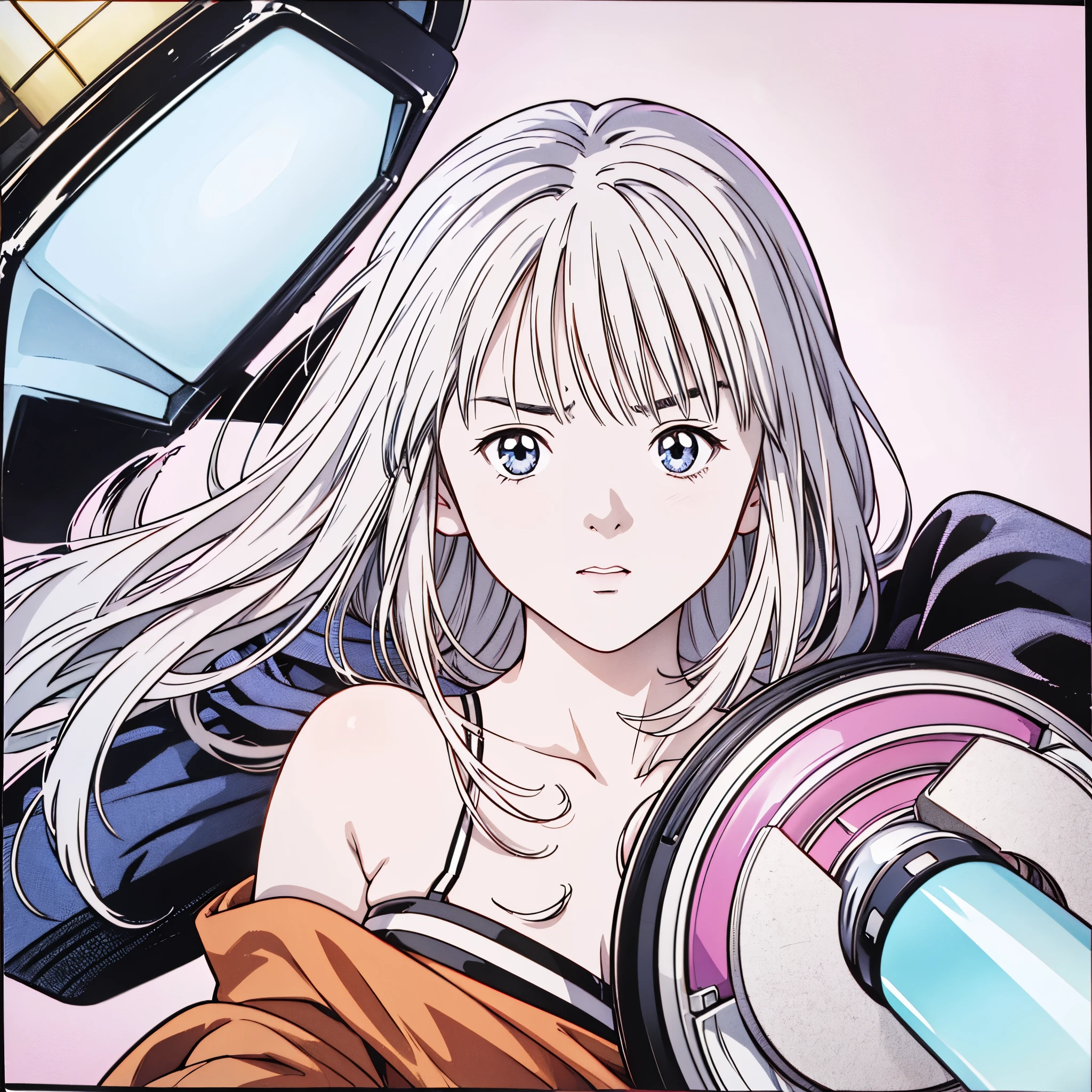 (8k、 best quality 、masterpiece:1.2)、( realistic、ultra-detailed、 super A high resolution、 1 girl、、 beautiful detailed faces、fidgety、narrow、( Slim Waist ) :1.3)、summer服、summer 、 skin texture、Floating Hair、 Professional Writing 、服、 An anime character with glasses 、 Human body、((Shy、Timid、Junior high school studentsey、 embarrassing、(( An anime character with glasses る))、