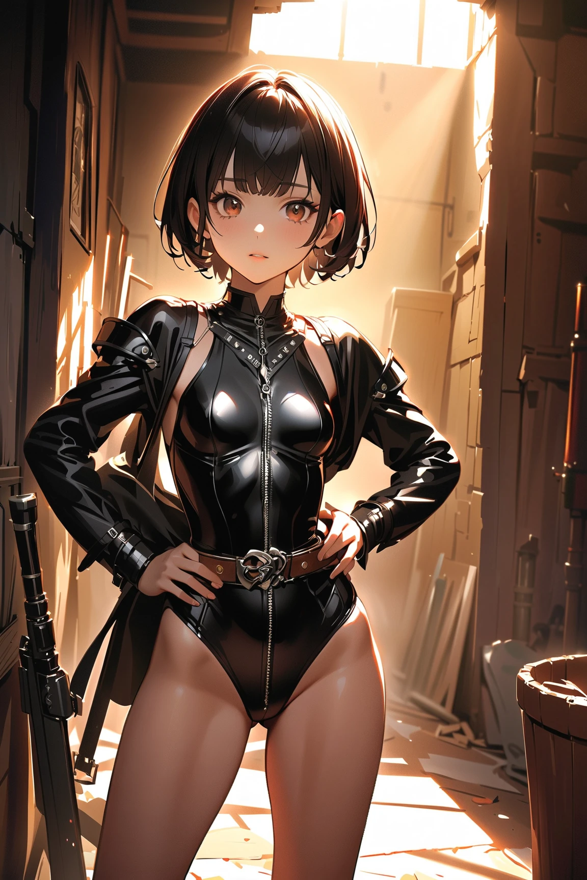 Masterpiece, Professional, High Definition - quality, sharp focus, perfect artwork, Best Illustration, trending on artstation, UHD, 4k, full body, NSFW
score_9, score_8_up, score_8, mature high_resolution very_high_resolution castle_background full_body 1girl areolae areola_slip armor armored_boots bangs bikini bikini_armor black_gloves black_hair black_legwear black_thighhighs blue_bikini blue_footwear blue_swimsuit blush boots breasts cape cleavage closed_mouth clothing curvaceous earrings elbow_gloves erect_nipples female female_only fingerless_gloves footwear gloves gold_trim greaves hand_on_hip high_heel_boots high_heels highleg highleg_bikini highleg_swimsuit huge_breasts jewelry large_breasts legwear looking_at_viewer mature_female micro_bikini navel nipples revealing_clothes shiny shiny_skin shoes short_hair shoulder_armor skindentation solo standing stomach string_bikini swimsuit sword thick_thighs thighhighs thighs vambraces wardrobe_malfunction weapon wide_hips yellow_eyes