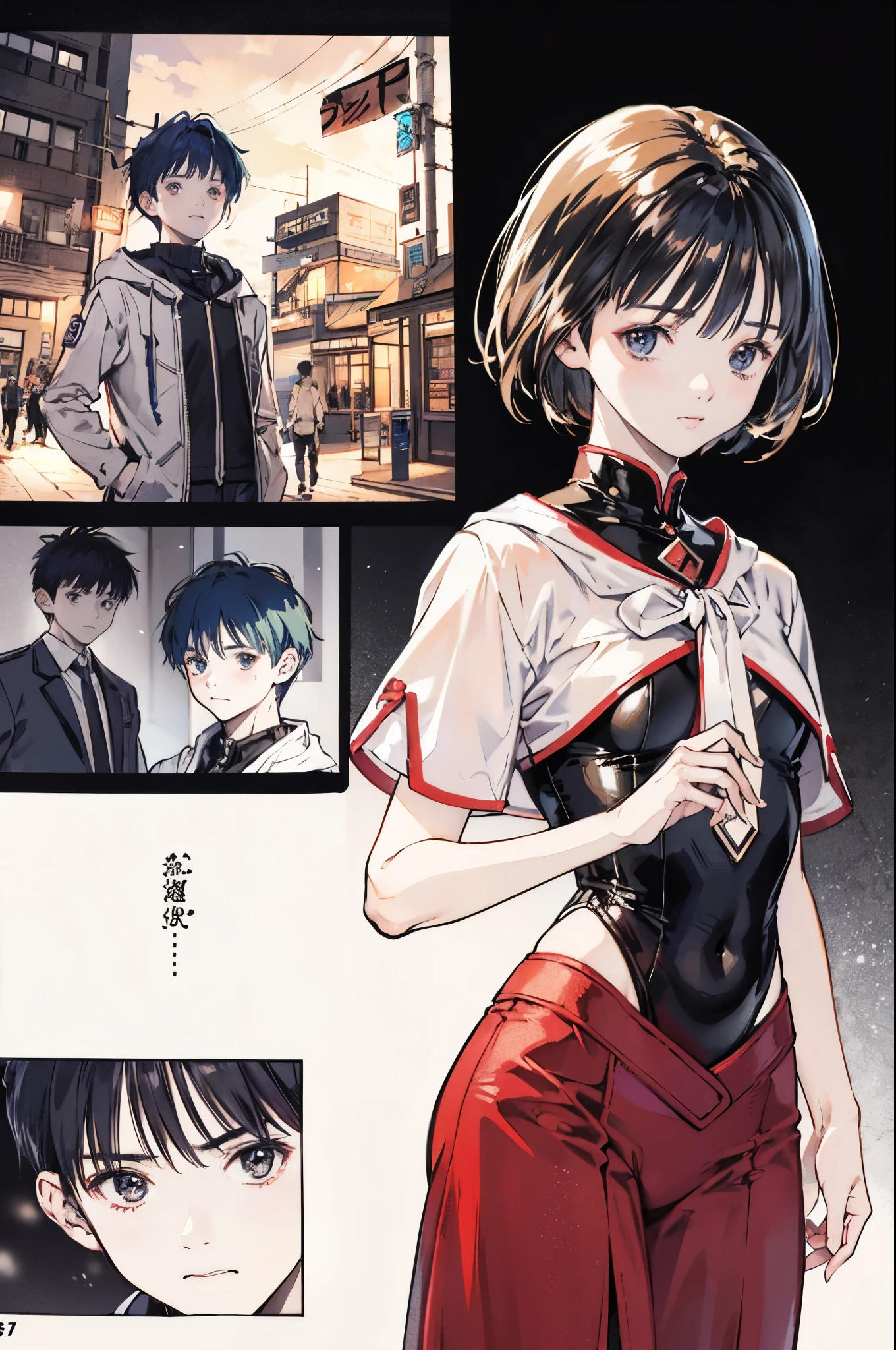 (8k、 best quality 、masterpiece:1.2)、( realistic、 super detailed 、 super A high resolution、 short hair、 boys、 boy、、Junior high school students、 beautifully detailed face 、narrow、( Slim Waist ) :1.3)、Autumn Clothes、 Beautiful Detailed Skin 、 skin texture、 floating hair in front of car、 professional lights 、Hokkaido、black rimmed square glasses、 Human body、 Silver Hair、 cool 、