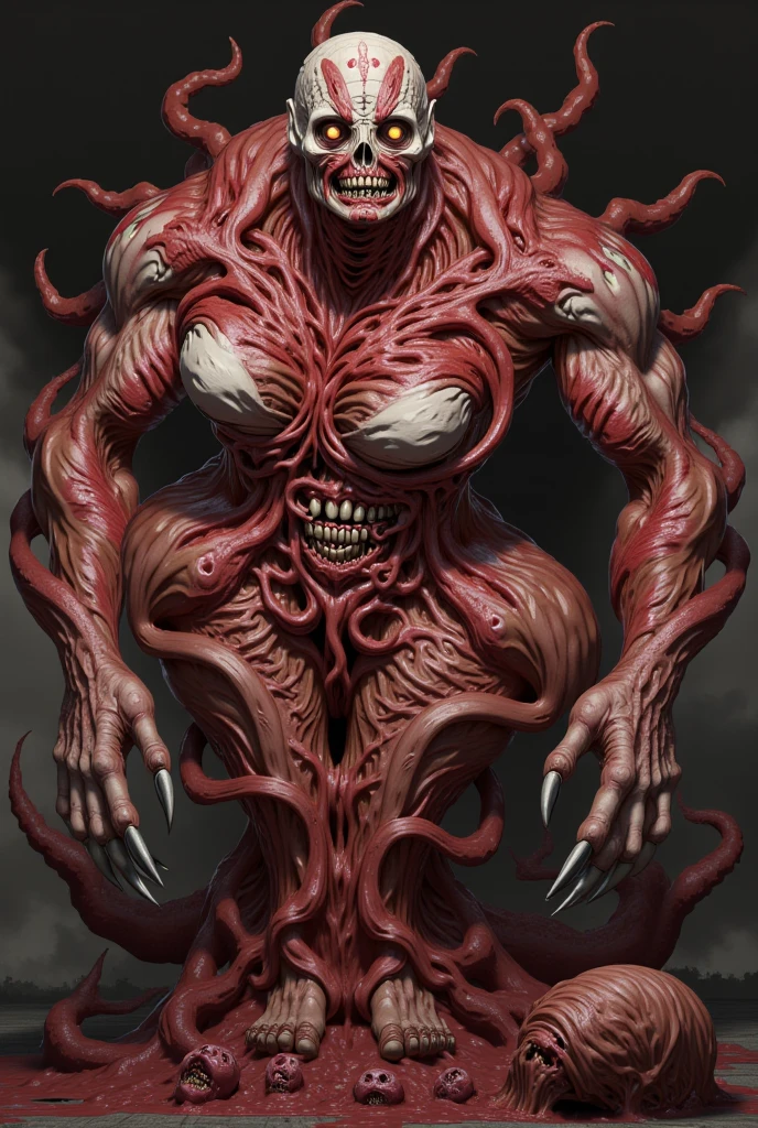 very horny female devil, perverted, obscene, blasphemy, grotesque, morbid angel, sweaty, big fake silicone breasts, red skin, bat wings on back, scarification all over the body, detailed eyes, red eyes, detailed lips, beautiful face, full makeup, seductive smirk, second circle of hell, tentacles, dark atmosphehre, multiple demon's orgy in background, ready for intercourse on altar, body fluids everywhere, urine, semen, scat, 8k, half length realistic photo, soft natural lighting, photorealistic, highly detailed, insane details, very detailed, epic, photorealistic photography, hyperornate details, particuls, ultra detail, unreal engine 5