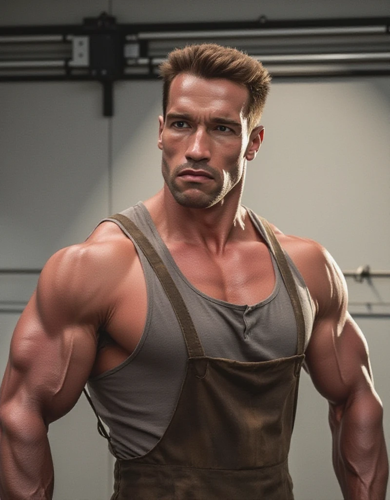 ((( best quality )))、((('s greatest masterpiece)))、8k、 muscular man :20 years old: muscle tightening、Short Hair、( Bodybuilder)、best hair and skin texture、 photorealistic sticks 、 natural light、Full Body View 、 with a person、Natural Shading、Training Room、
