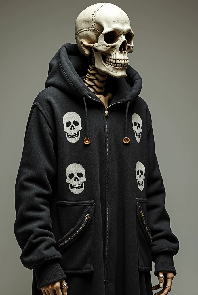 Backpack made with bones