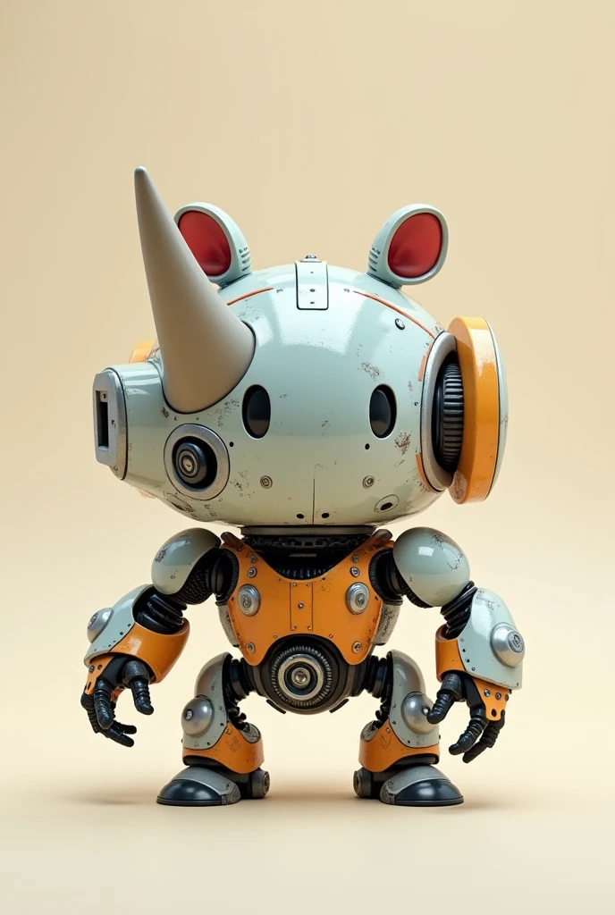  Robot Rhino chibi
