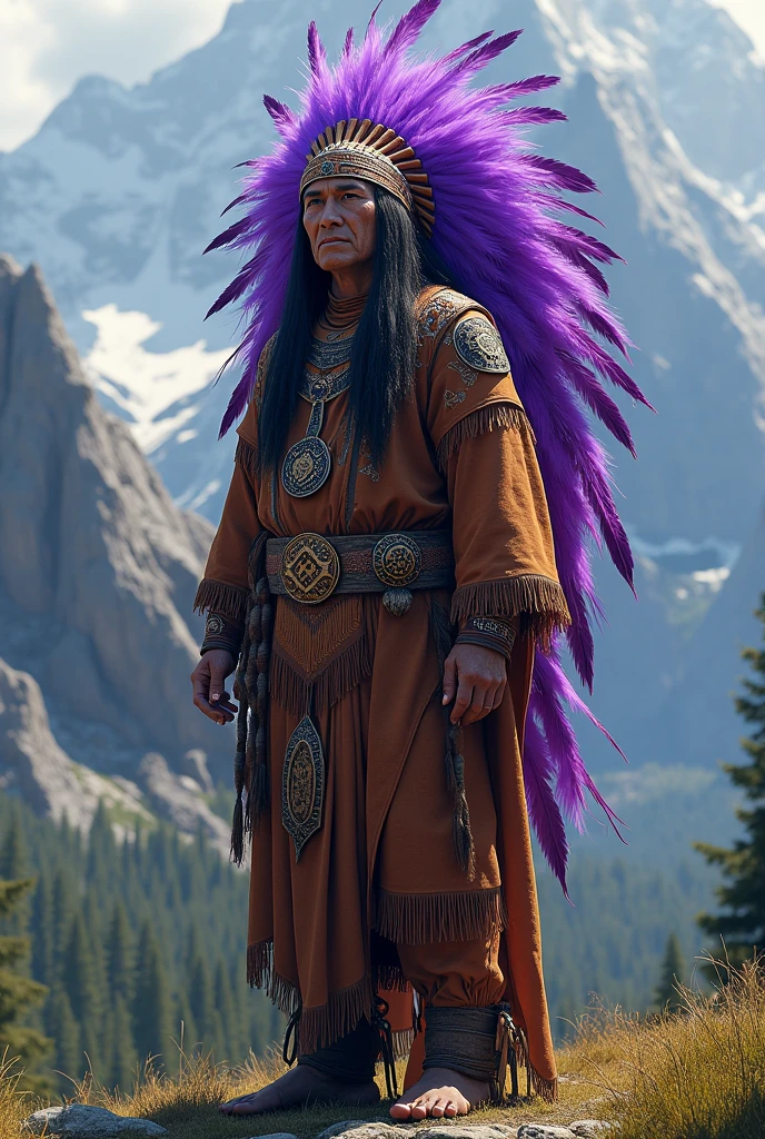 A stoic elder, their roughened skin adorned with intricate patterns of tribal scars, standing by a crackling campfire within a dense forest, the scars speaking of tales passed down through generations. (((tribal scars))) (((dense forest))) (((campfire))) (((generational tales))).