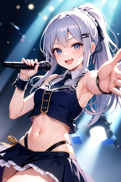 Highest quality,masterpiece,Idol Unit,Live Stage,Extreme Swimsuit,Small live music venue