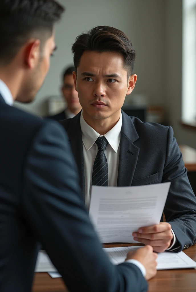 A complainant submitting a complaint