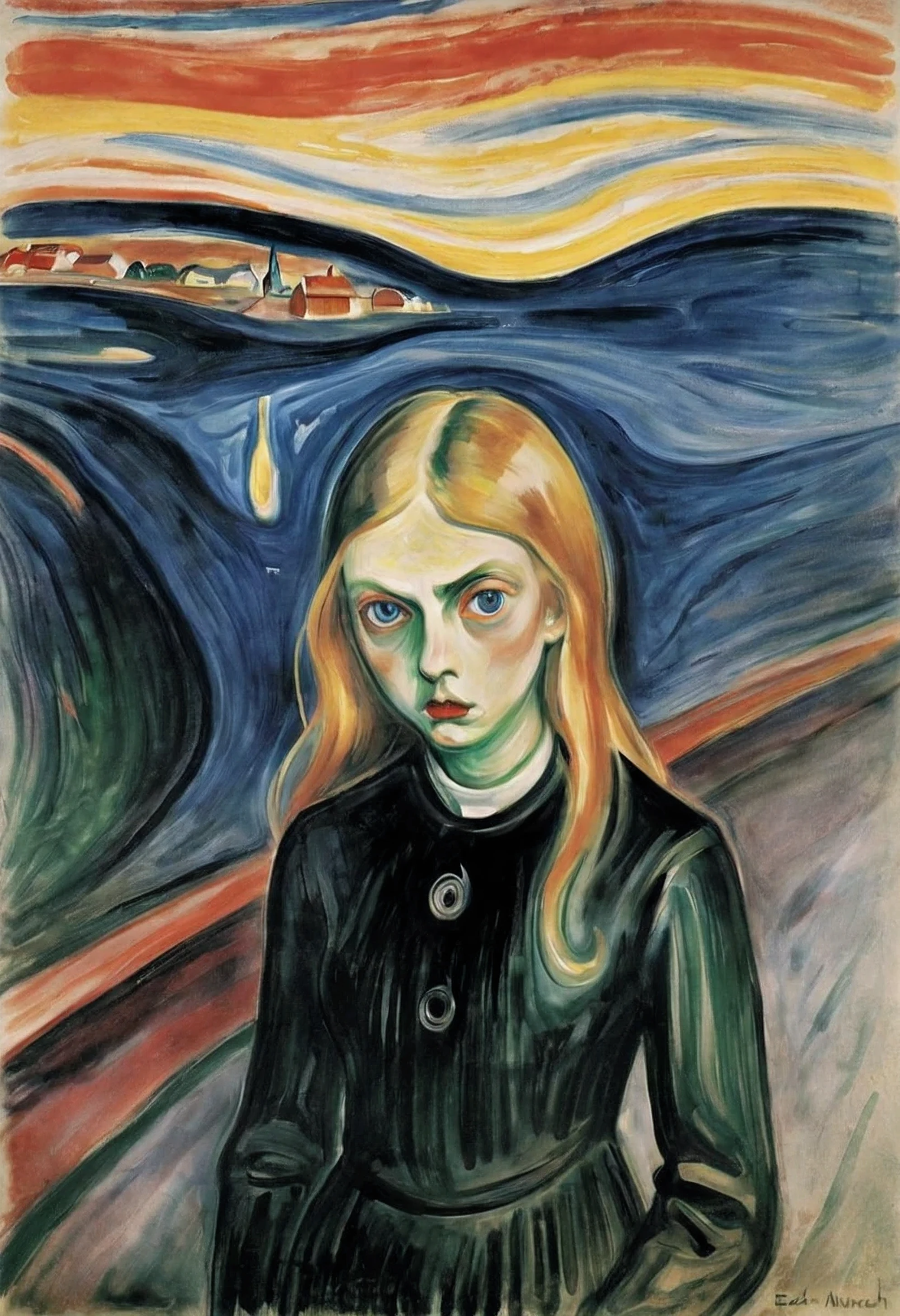  творческая импровизация (Created by Edvard-Munch)