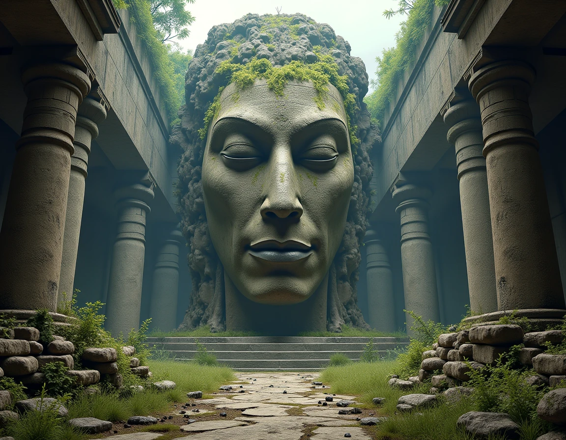 Medusa marble statue decorated with silver ornaments, standing in the mist (cemetery: 1.2), surrounded by tombstones, snake tails, detailed eyes, masterpieces, best quality, intricate details, absurdity, high detail RAW color photo, very detailed, rough lighting, cinematic lighting, contrast, bright light, gigapixel, 8k resolution, film, octane rendering, unreal, high definition, 8k uhd, professional lighting, photon mapping, radiosity, physically based rendering, award-winning photography, backlight, Ray tracing, cinematic lighting