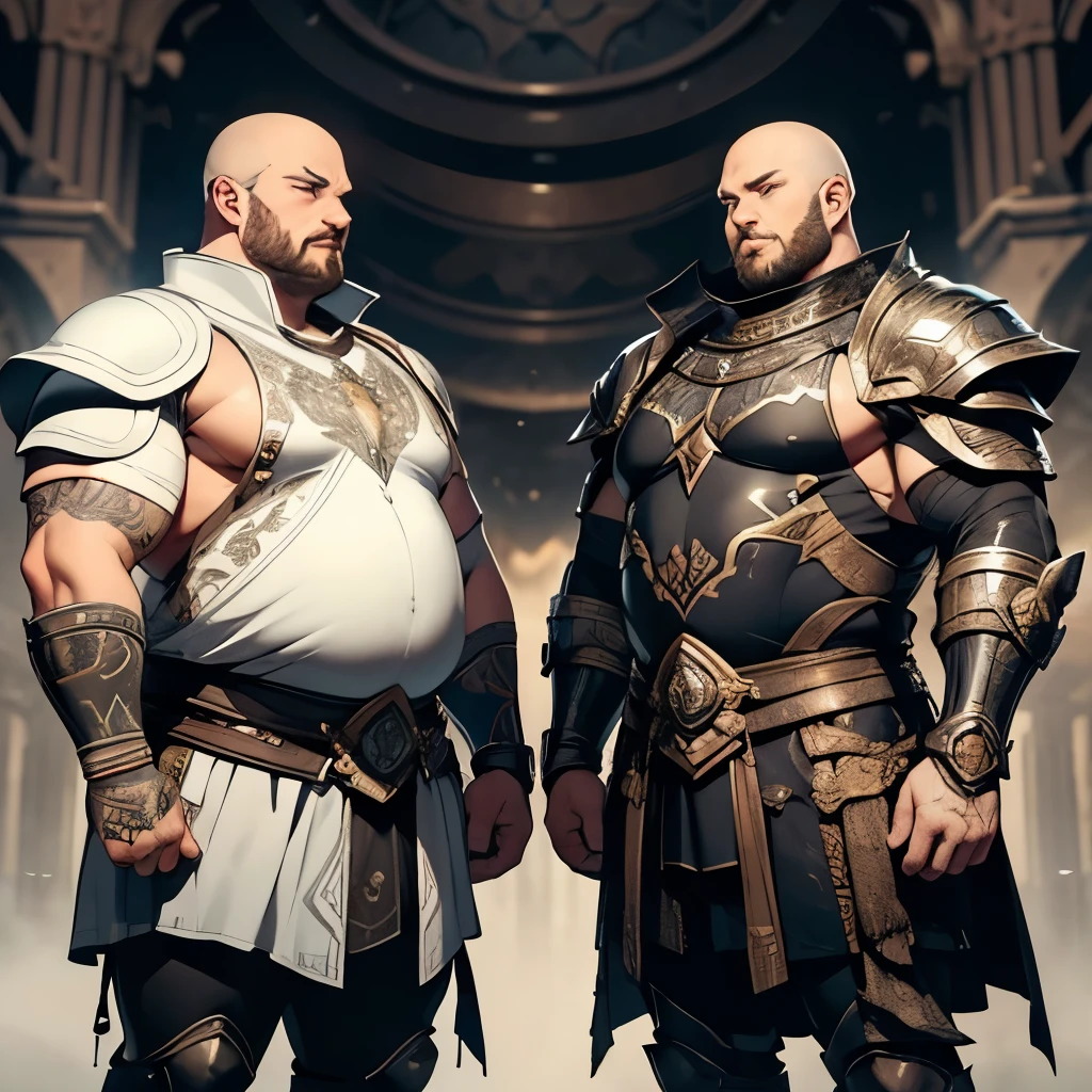 Knight,older men,sword in hand,big body builder,