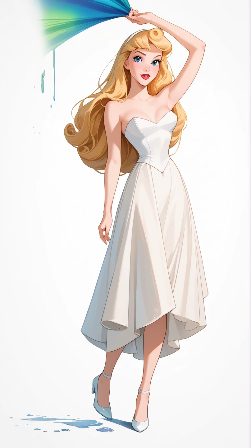 score_9, score_8_up, score_7_up, score_6_up, rating_safe, cinematic film still, full frontal view, 1girl, BREAK (Disney's Aurora, blonde hair, blue eyes, fair skin, loose and straight hair:1.3), nude, BREAK nude princess Aurora, Disney 3D render, full body open shot, posing nude in a sexy pose 
