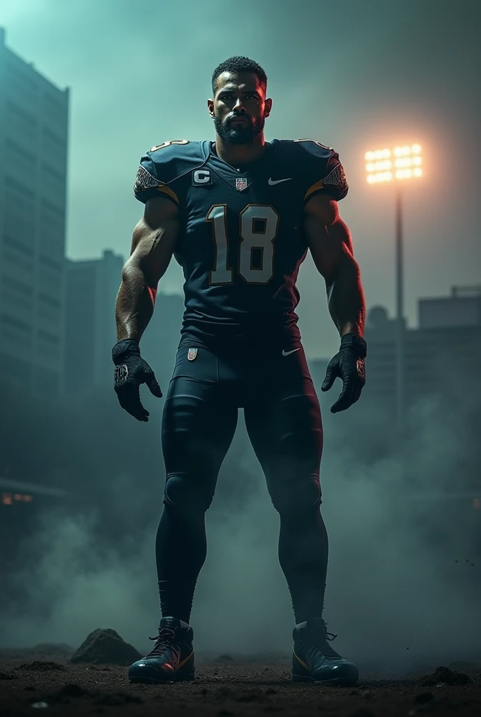 Imagine a football player background