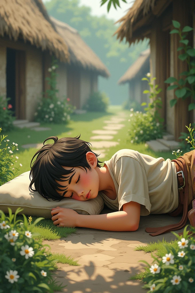 A 5 year old little boy in the flowers, little fox around the boy, atmospheric distance sense, full body picture, epic fantasy digital art style, epic fantasy art style HD, epic fantasy art style, detailed fantasy digital art, epic fantasy style art, epic beautiful character art, 4K fantasy art, 2. 5 D CGI anime fantasy artwork with boy wearing a flower on his head, photo of the most beautiful artwork in the world with a soft sheen, ((epic heroic fantasy, great location, majestic environment), full body 8k uniform rendering, action shot, skin pores, heavy shadows, detailed, detailed face, (vibrant, photo realistic, realistic, dramatic, dark, sharp focus, 8k), (Complex: 1.4), Decadence, (High Detail: 1.4), Digital Painting ArtStation, Concept Art, Smooth, Sharp Focus, Illustration, Artgerm Art, (Loish: 0.23), Wlop Ilya Kuvshinov, and Greg Rutkowski and Alphonse Mucha Gracias, (Global Illumination, Studio light, volumetric light), particles floating, little boy's eyes are rich in detail, his expression is smart, and little foxes are around