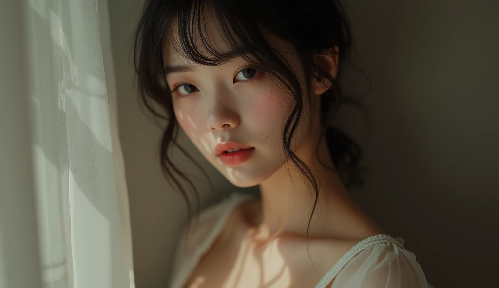 {{{{{3,318 trillion pixels high resolution, nsfw, Realistic scenery and lovely Japanese girl who is moaning madly in a Cylindrical crystal soda flower herbarium filled with female hormones oil and soaking her, thicken the lips look pretty, Boobs are fluffy and bouncy, Tits that get rounder bigger her deep tight cleavage}}}}}, {{{{{Erotic-romantic in which her budding sexual desire is amplified more and more with the emotional drift of youth, detail of The panting face of a neat and cheerful girl loved by everyone, Her romantic deep panting depicted in detail}}}}},{{{{{she is soaking inside the Cylindrical crystal soda flower herbarium filled with female hormones cause the innocent girl to flush her face remains a girl only her body changes rapidly Her tits swell and she leans forward unable to support her own tits as her cute camisole encircles and forms two beautiful I-cup mounds, It's too cute and innocent to see her go into her own world nipples out mouth open panting, she is in magical in a Cylindrical crystal soda flower herbarium filled with female hormones, All the sexiness that's amplified inside her makes her gasp, her beautiful slender underbust, slender curvy cute waistline, an lewd fetish for lips and necks and waistlines, her clearer nip line from underbust to hips, gloomy straight wig, thick vivid lips}}}}},{{Extremely detailed}}, {{{{{Heroine girl with a pure and innocent aura has an overly sensitive, sexually unused body}}}}}