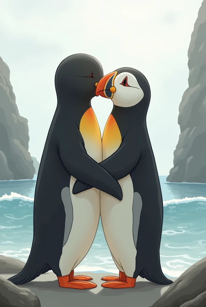 Serene, a sexy female anthropomorphic American Red-Crowned Crane in her red bikini, is Sandwiched between 3 giant beach balls inside a giant Inflatable water walking ball.