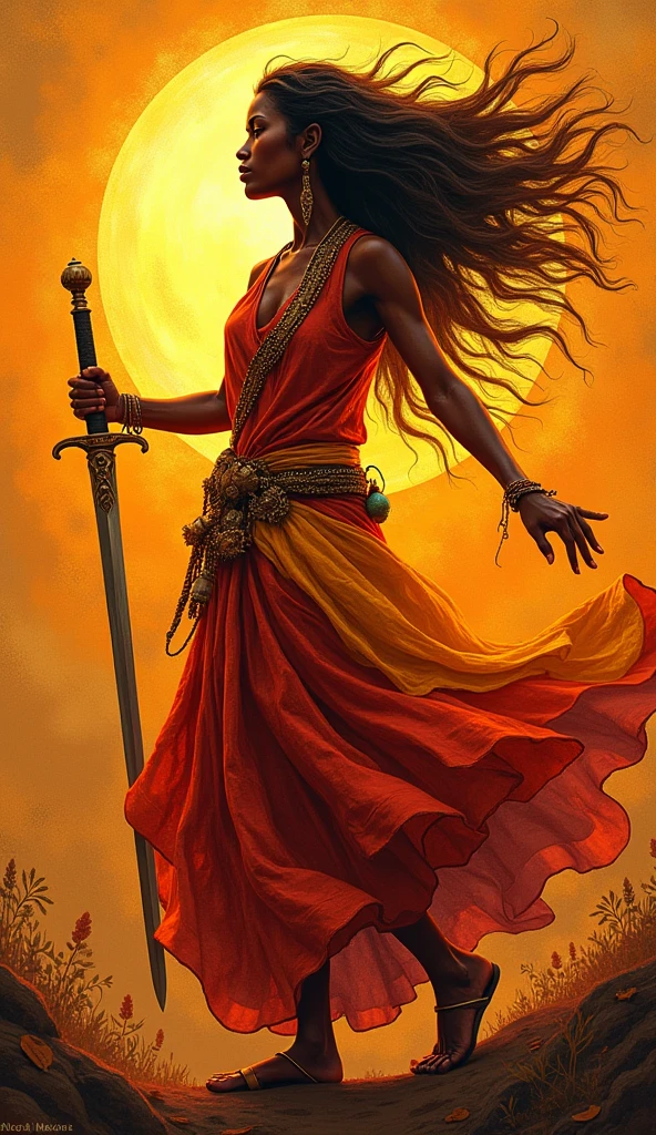 Generate an anime image of India increase in rapes and we need to execute these . 
We need to fight it to end it.  In english

Indian Map and Indian flag as background. 