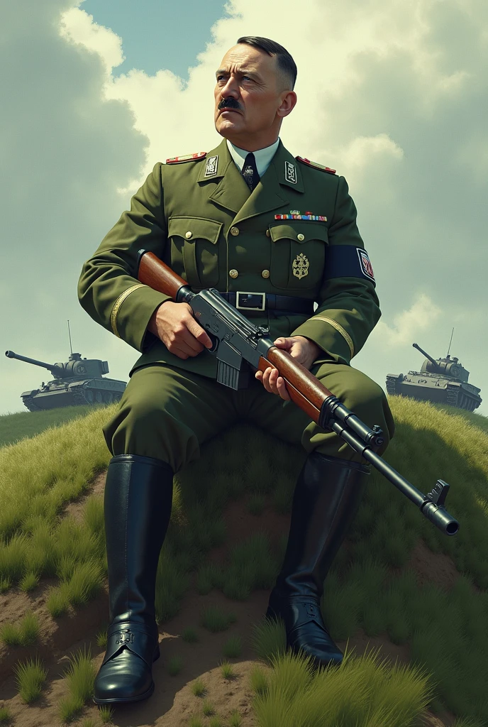 masterpiece, best quality,highres, painting,1boy, joseph stalin,t-34,red star, <lora:CN60s:0.9> <lora:t-34:0.4> <lora:Joseph_Stalin:0.7>
