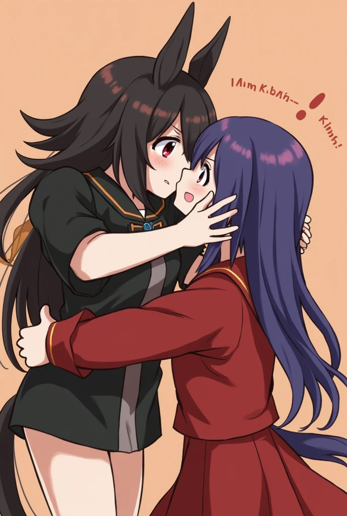 two girls are kissing、Rem and Nagatoro、Two female characters、Lesbianビアン、lily、Lesbian、Rub your breasts with your hands、Are standing、Rem and Hayase Nagatoro、Anime Style、Real Anime、Anime characters、naked、Embarrassed face、白いSigh、Heat、Excited woman、Sexy pose、Gravure idol、Adult Idol、Nude Model、smile、Private room、blush、nagatoro、Show your body、Brown skin、looking at the camera、ass pov、approach、Touching the chest with hands、Sweat、Sweatが流れる、Sigh