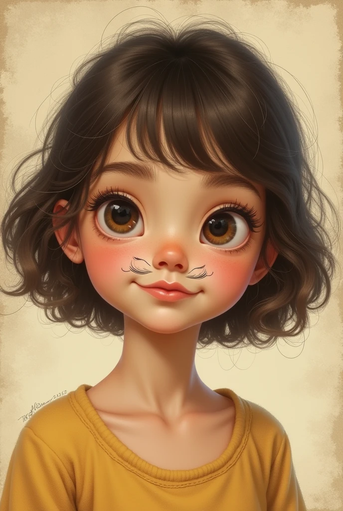 Little youthful on the face and chin and moustache