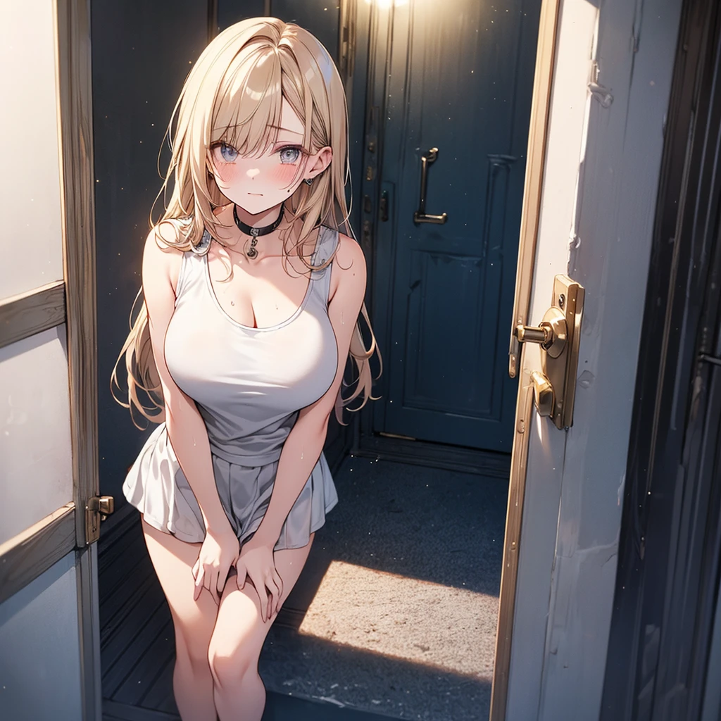 masterpiece, highest quality, 1girl,Urine, 全身が濡れているnakedの女の子1名, toilet, cleaning the urinal, kneel down, dirty, yellow pee,full body,naked,blush,leak urine,masturbate