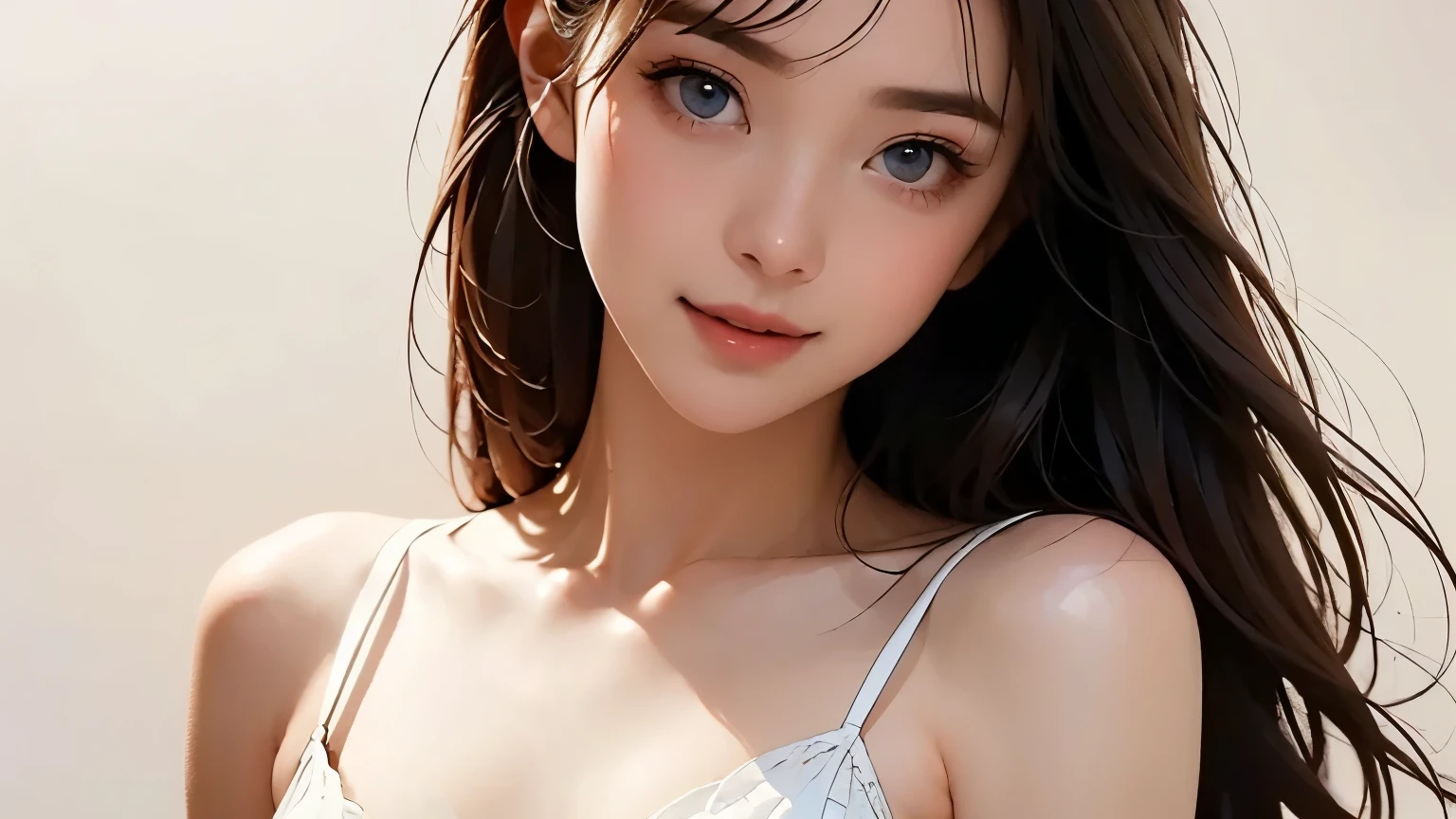 Portrait of a beautiful elegant blond woman, Full Body Portrait 、 romantic atmosphere {x} fairytale atmosphere , Attractive blue eyes, gentle face , Shining Smile , Natural Makeup , Elegant attire, kind expression, Light Blush , Warm skin tone , great lighting , Soft Shadow , high resolution digital paint , realistic style , Place your hand on your current , by expert portraitists.