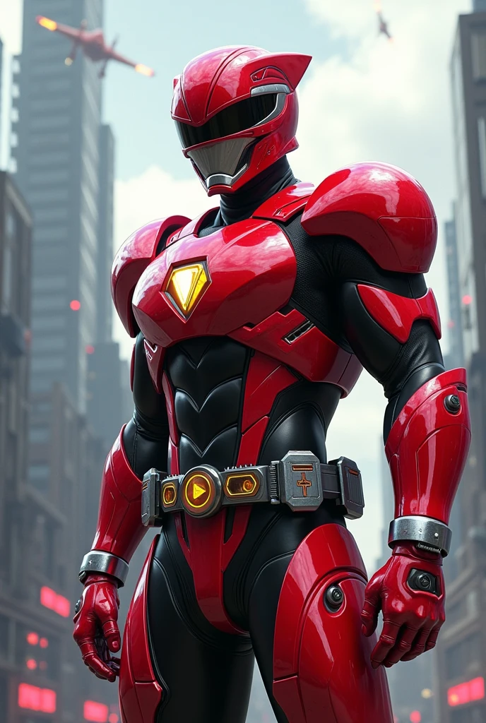 Red Falcon Power Ranger Male