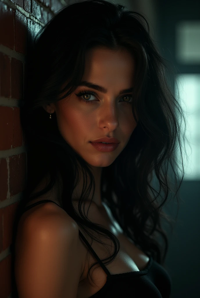 professionnel (Photo du corps entier), (Photo 4K:1.1) par (Jeremy Lipking:0.3), (Dittmann Anna:0.3), (Cécile:0.3), (mise au point nette:1.3), détail élevé, femme élégante, robe fendue noire révélatrice, ((club avec une foule d&#39;hommes noirs plus âgés la serrant dans ses bras)), cheveux bruns, Pose du modèle Instagram, confiant, fille en forme, fille maigre, petits seins:1.2, anatomie parfaite, symétrie parfaite:1.2, Réaliste, visage réaliste:1.2, visage parfait, expression effrayée, inquiet, Très détaillé, et dramatique, éclairage cinématographique, Scène lumineuse, lumières douces