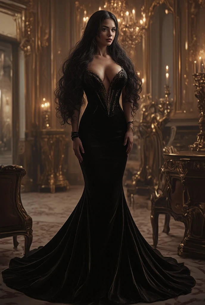 I want a Venezuelan, with big breasts and gothic
