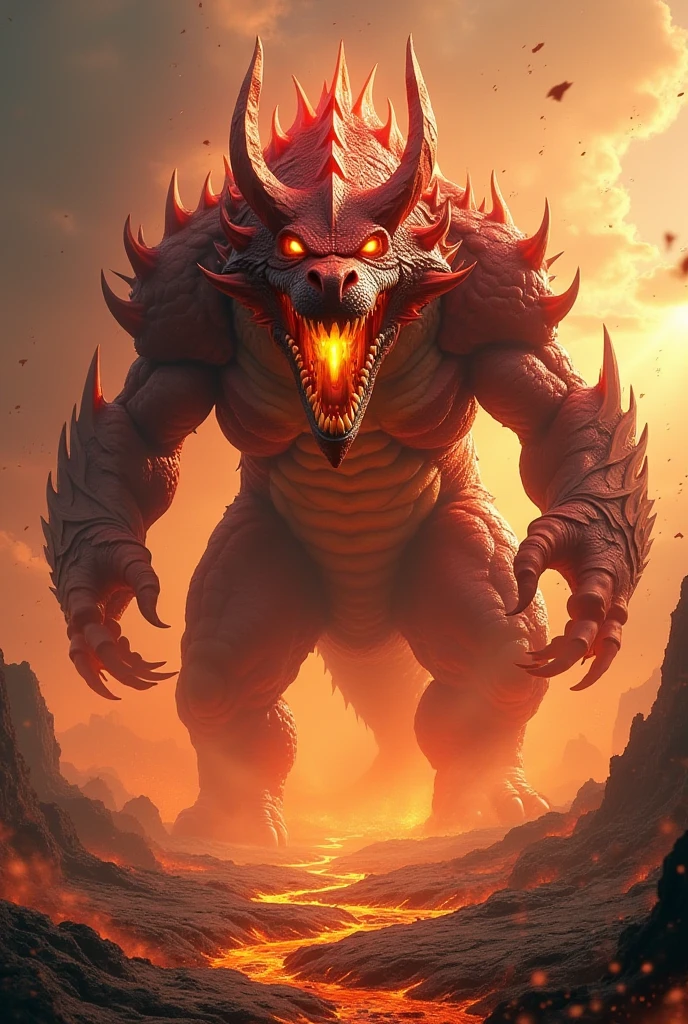 lindong, zoroj. drone view, side view:1.2, a huge muscular dragon (lbath:1.5) in lava, mountain, horn, wearing white shorts:1.2, night, huge bulge, macro shot over a earth, (macro bigger than earth):1.2, earth, gigantic, hyper detailed, photorealistic , cinematic lighting, 8k, hyper detailed, macro, cinematic lighting, 8k, photorealistic, award winning digital art