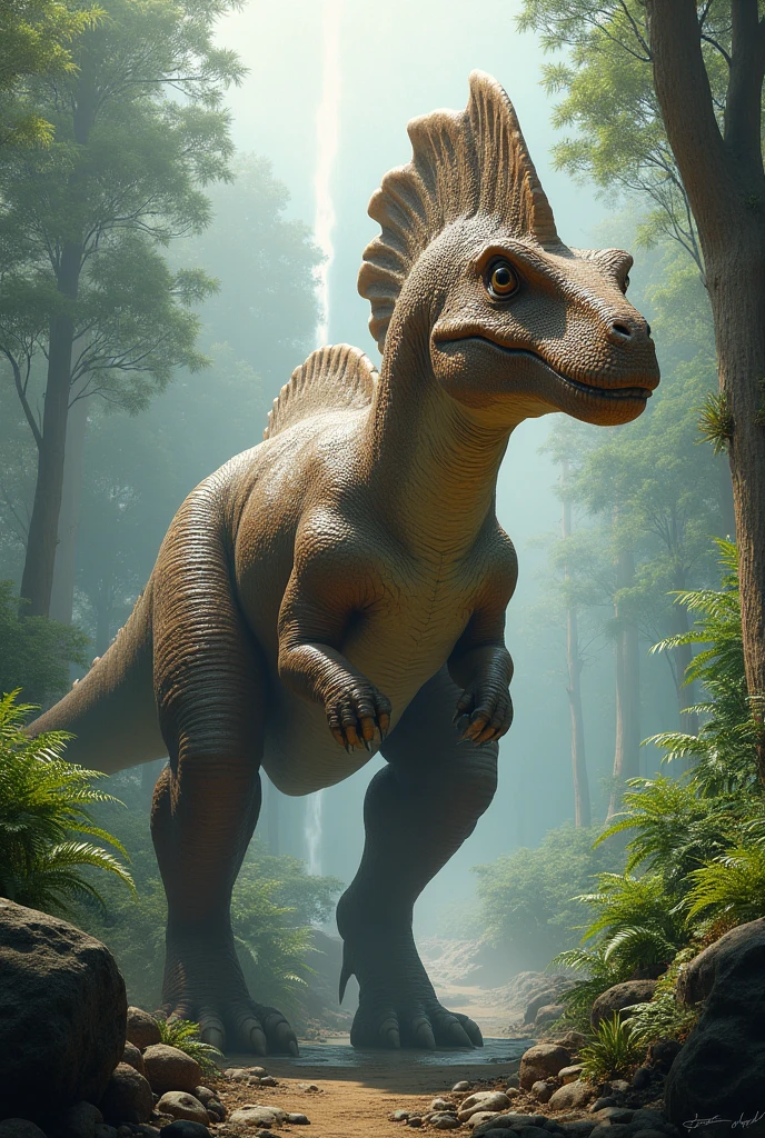 An iguanodon