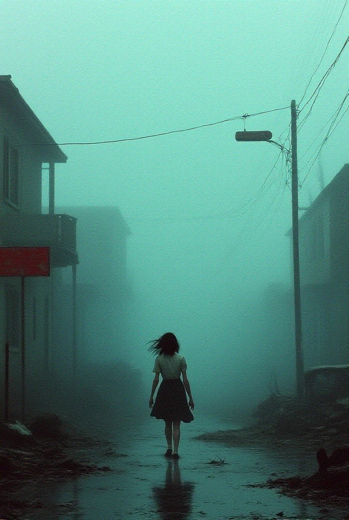 silent hill，1994，summer，small town，young lady