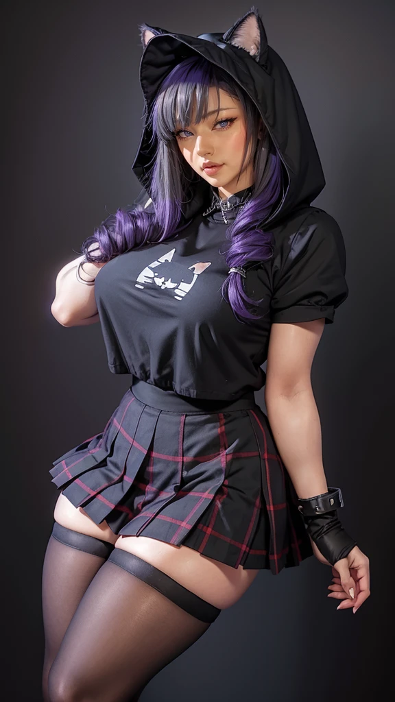 Very detailed、Attractive beauty、Beautiful woman、Cool girl、Wavy Hair、Black Pantyhose、evil女性幹部、evil堕落、brainwashing、Lace fabric、Shining Legs、Black lipstick、evil表情、Suspicious look、Hollow Eyes、evil、Reaching out、Please raise your hand、At church 、Palm facing forward、Purple Lipstick、meanwhile Very detailed、Attractive beauty、Beautiful woman、Cool girl、Wavy Hair、Black Pantyhose、evil女性幹部、evil堕落、brainwashing、Lace fabric、Shining Legs、Black lipstick、evil表情、Suspicious look、Hollow Eyes、evil、Reaching out、Please raise your hand、At church、Palm facing forward、Purple Lipstick、meanwhile、Legs are too long、Squint your eyes、Are standing,,{Show Viewer,, tattoo, High heels, saliva, tattoo、Highlight the faceAre standing、Shaving, (下abdomenのtattoo:1.5), (ハートのtattoo:1.5), (belly button: 1.1), 1 girl, whole body,chokerExpressionless、(Blacknee-length socks:1.4)Micro mini skirt twin tails, Hair Ribbon, collar, Chain Necklaces, Expose your shoulders, Cleavage, Off the shoulder, Pink jacket, Open jacket, abdomen, belt, Black Skirt, alley, inquiry, Talk to your audience、 口を閉じて Are Are standing、View Audience,, tattoo, High heels, but, belly button, smile, Purple Lipstick、saliva, black micro mini skirt、 tattoo、(濃いPurple Lipstick、Purple lips)Leather Thigh Boots、Highlight the face、、(濃いPurple Lipstick、Purple lips)Purple eyes, Purple lips、Absolute area、Leather Micro Mini Skirt、Are standing、(half:1.3), Wide Hips, Thick thighs, (Thigh Gap:1.2), Big Ass, (shaving, (下abdomenのtattoo:1.5), (ハートのtattoo:1.5), (belly button: 1.1), (Expose your shouldersさせる: 1.1), 1 Girl, whole body,look up:1.4)choker、slave、 Normal chest、(Expressionless:1.4)