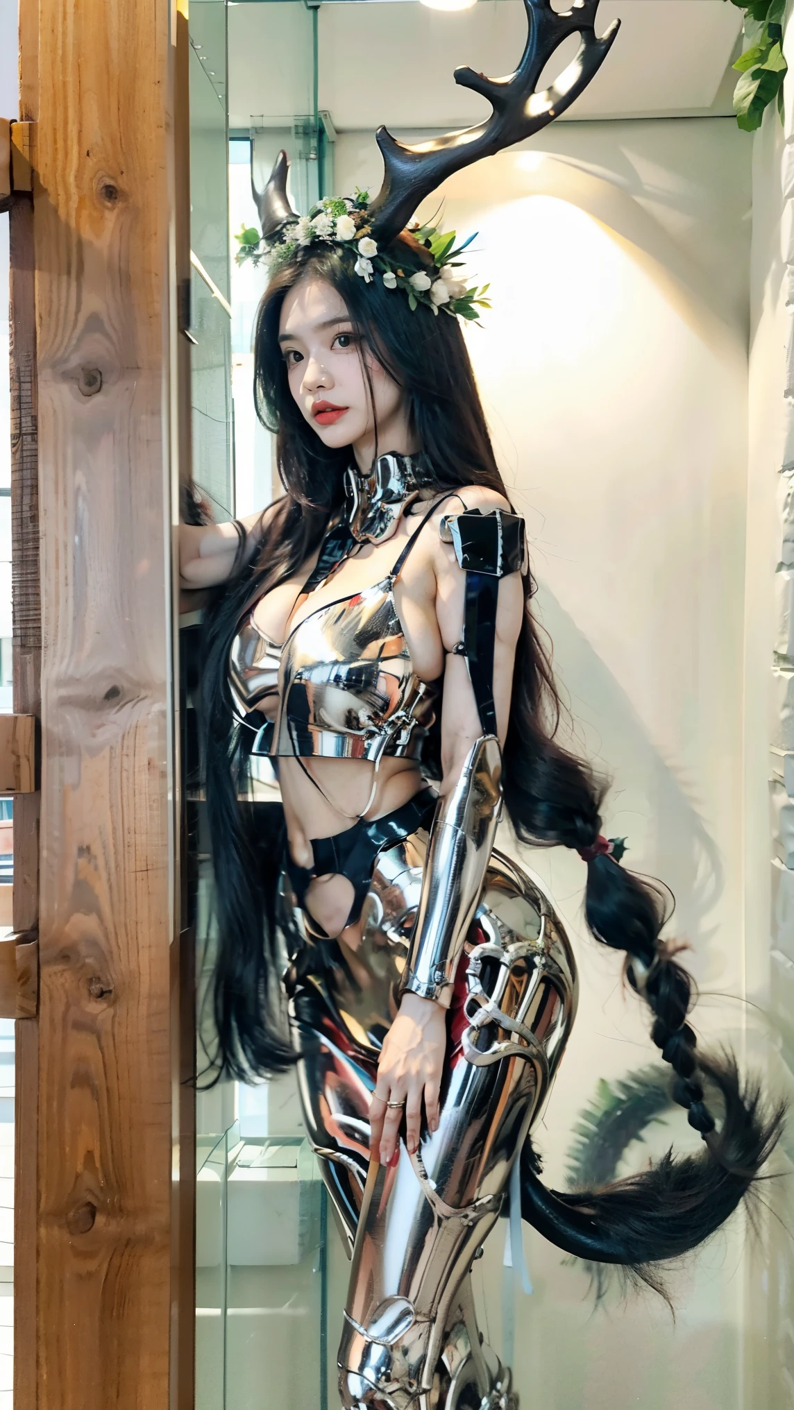 Fantasy cyberpunk world,1 Mechanical Miracle,defend world order;Samurai mechanical armor,Equip transparent weapons,aerodynamic design,A great portion for 1 person,Art of the highest quality,8K ultra-high resolution,dynamic lighting,as brilliant,bright colors,Wearing a cyberpunk space helmet,Luminous mechanical protective mask,Future high-tech tactical helmet,steel armor