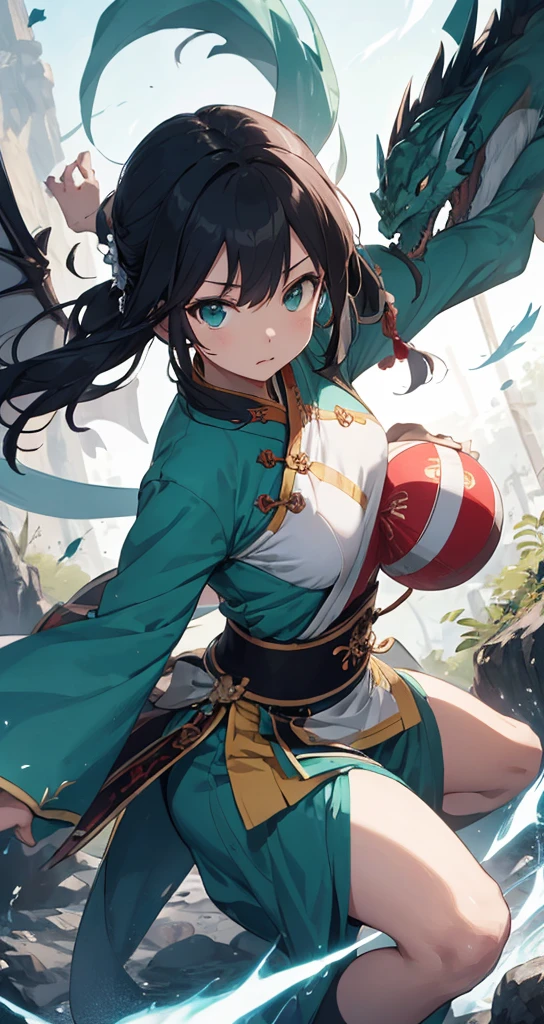 ((Anime style)),Black hair twintails,Red Eyes,childish,So Huge Breasts,