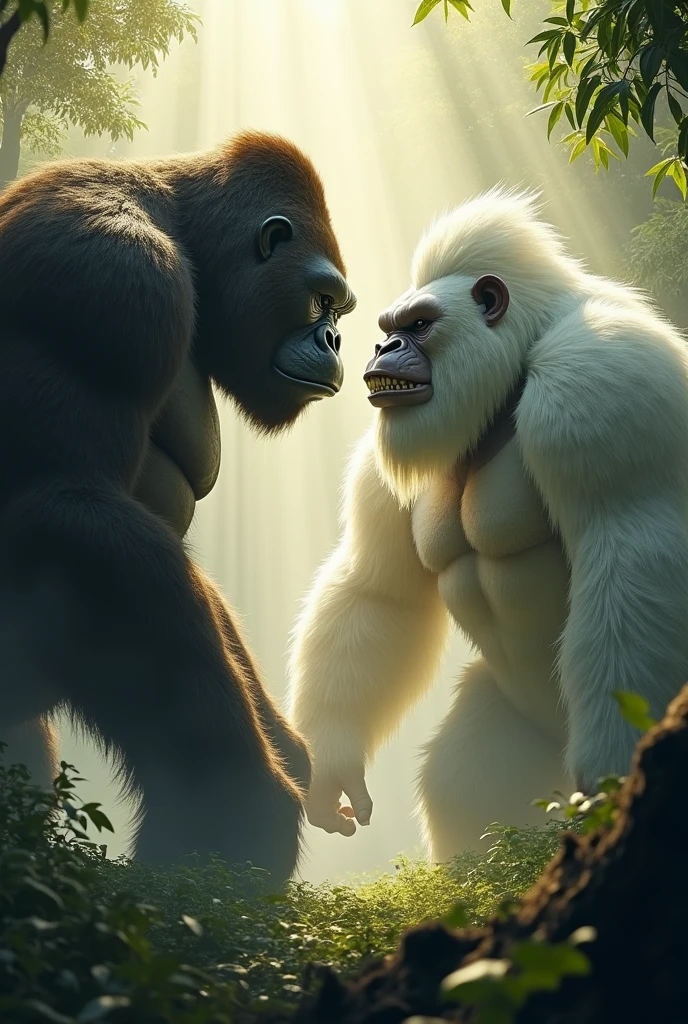 Gorilla Rock Climbing