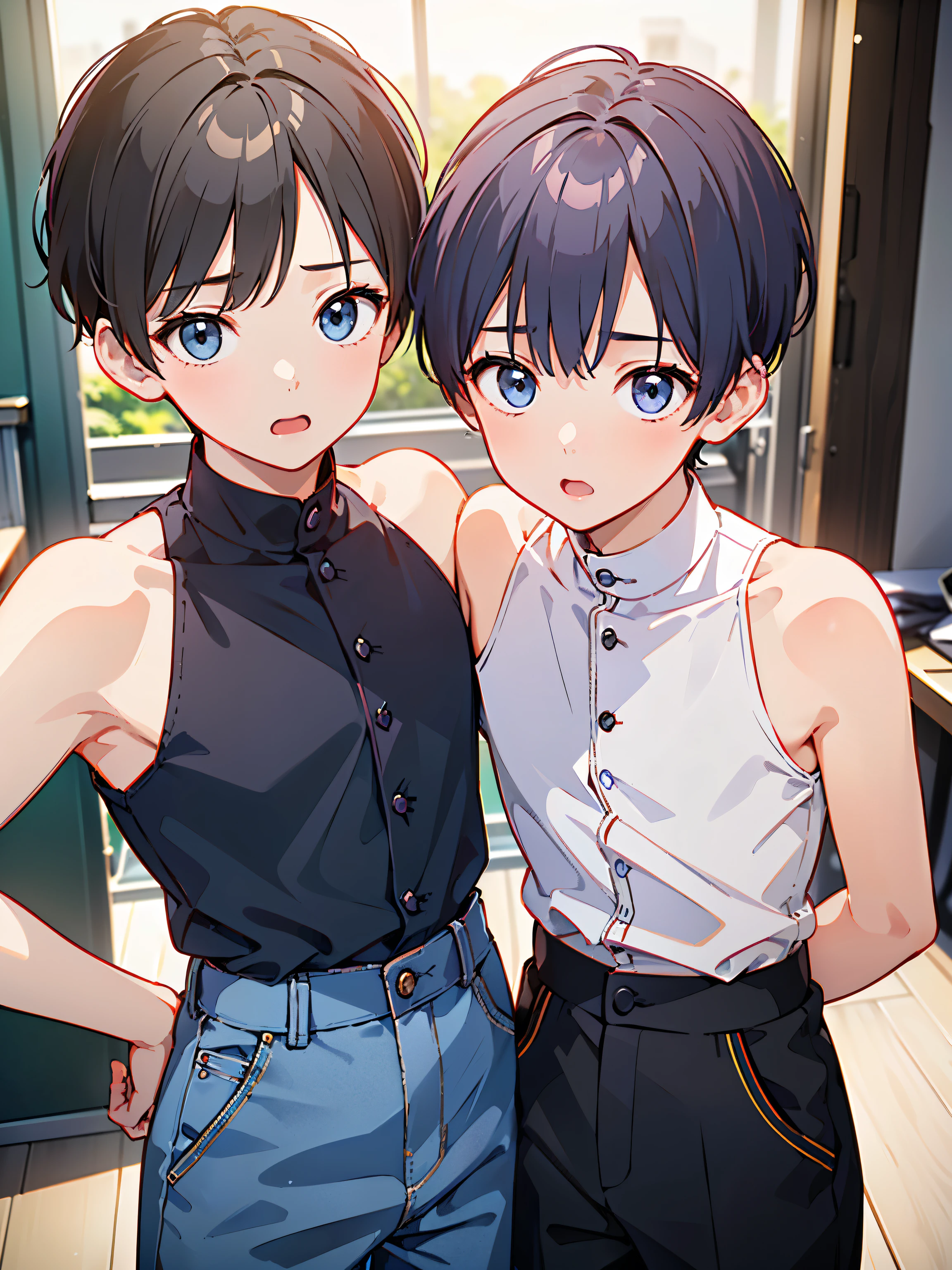 (8k、 best quality 、masterpiece:1.2)、( realistic、 super detailed 、 super A high resolution、 short hair、 boys、 boy、、、 beautifully detailed face 、narrow、( Slim Waist ) :1.3)、Boys' school uniform、 beautiful detail skin 、 skin texture 、 floating hair in front of car、 professional lights 、Hokkaido、black rimmed square glasses、 Human body、 Silver Hair、Boy、