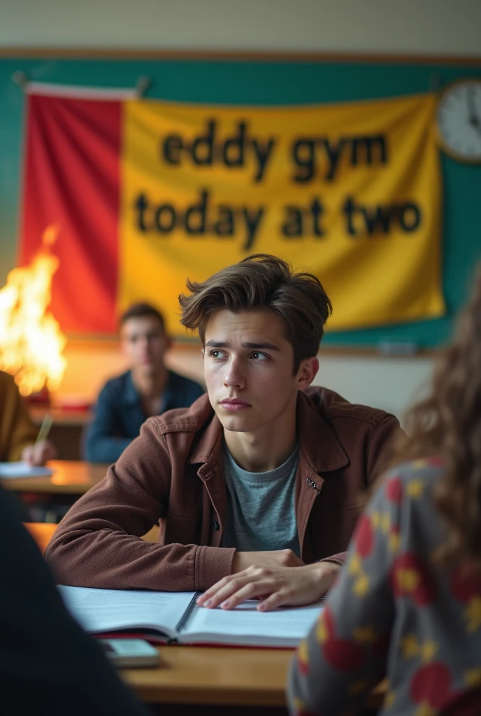 Candid photo of a timid 18yo redneck dg_Finn boy, ginger facial stubble, short dark red hair, photorealistic, hyperdetailed, <lora:dg_Finn_v1:0.8>, cinema, movie theater, sitting, laughing, watching movie, popcorn, wearing a hoodie, sharp focus,