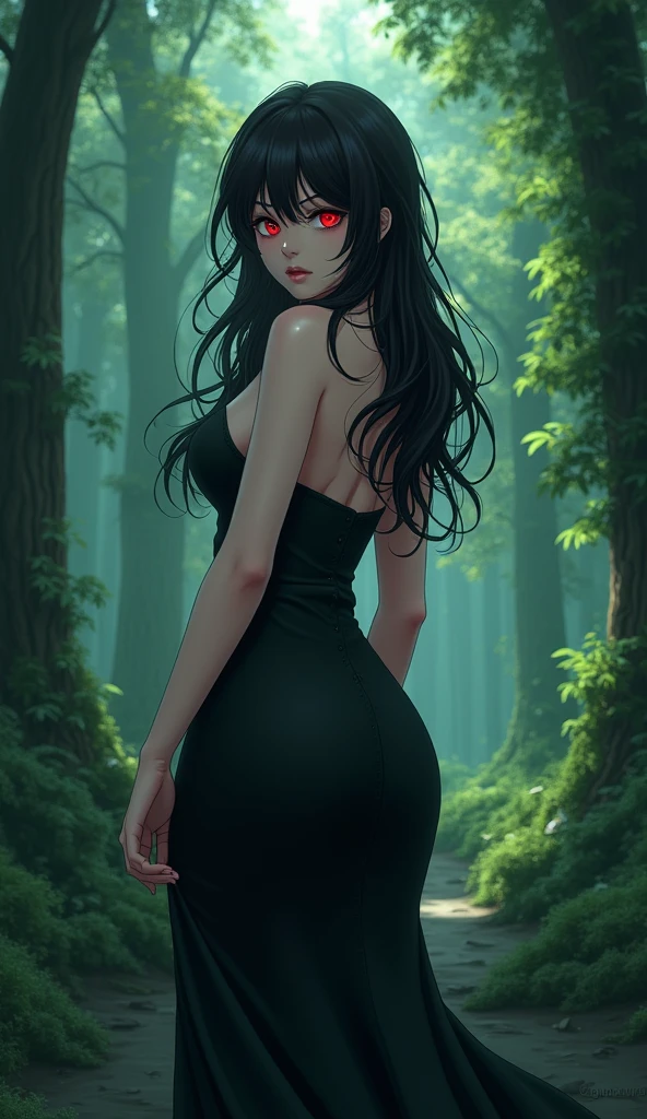 beautiful young woman model posing mini skirt nature, Hyperdetailed, analog style, hip cocked, demure, low cut, black lace, detailed skin, matte skin, soft lighting, subsurface scattering, , heavy shadow, masterpiece, best quality, 8k, golden ratio, Intricate, High Detail, soft focus