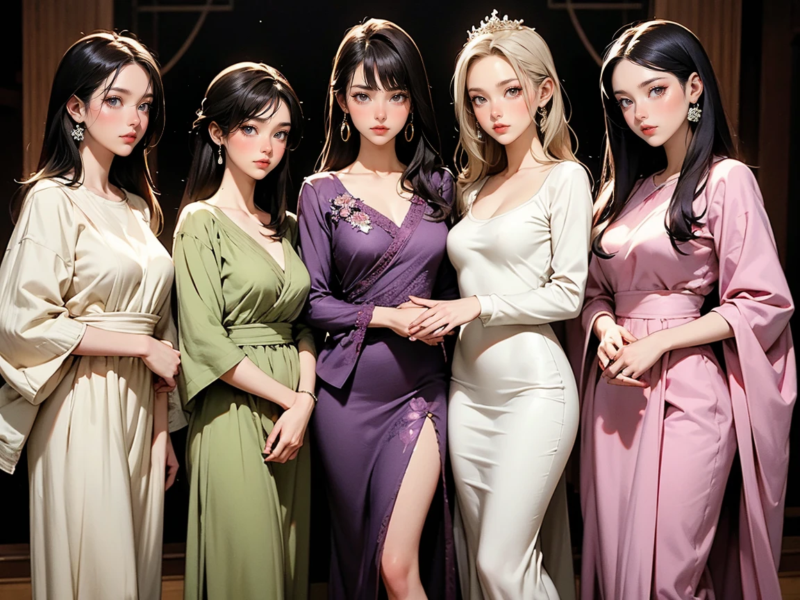 Beautuful Women，stocklings，jade foot