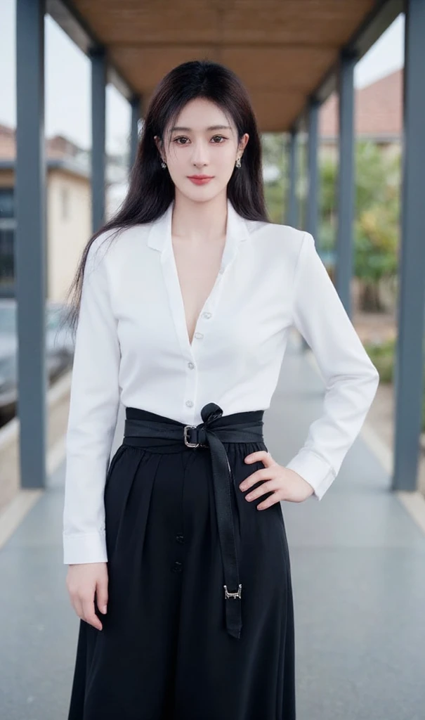 Thai girl, 23 years old, height about 178 cm . , white skin, hair tie, natural shape, natural fit, about 46 kg . , slim and healthy proportions. She has a natural charm 32-24-33, which gives her a natural and cute figure.