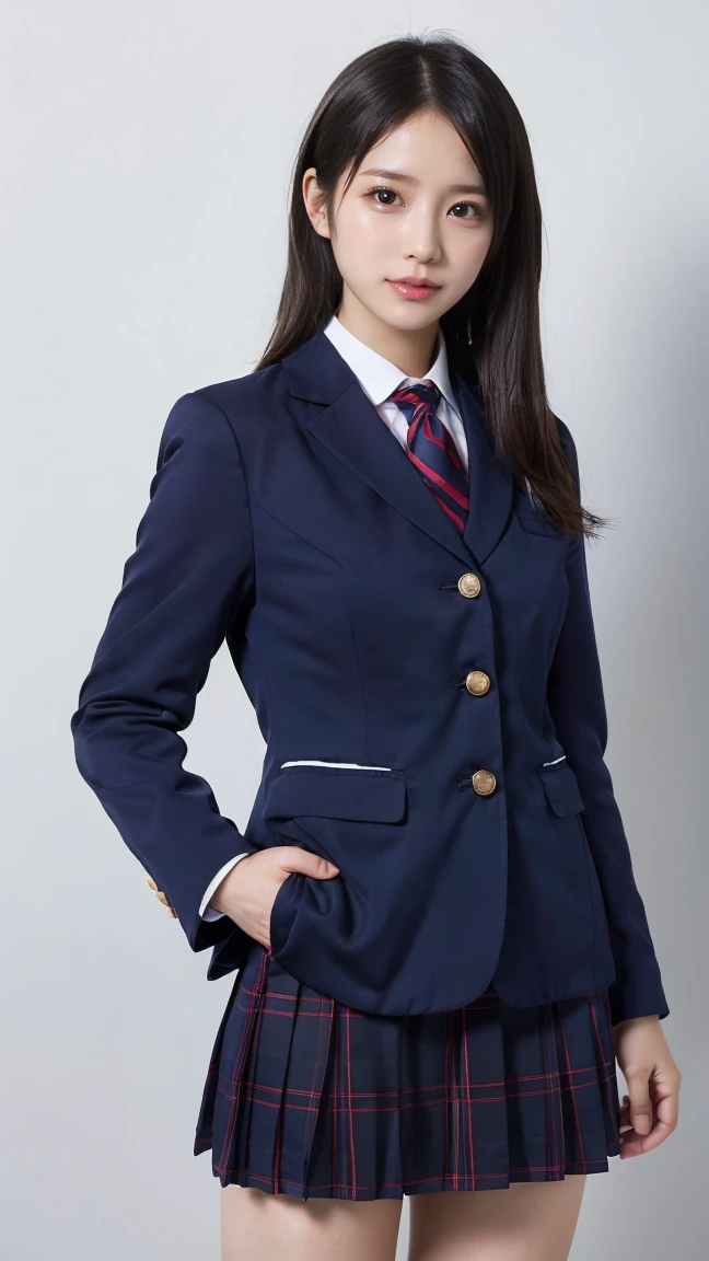  blazer uniform 、 skirt 、 standing、Masterpiece,  best quality , shape,  very detailed, Delicate details,  High Resolution , 8k, wallpaper,  perfect dynamic configuration,(High quality with great attention to detail, Realistic eye depiction :1.3), (( , 1 High ****** Girl  )), 、Women&#39;s Uniform、 blazer uniform 、 panties 、Navy blue knee-high socks、 garter belt、 、 Disheveled uniform , ,  short bob hair ,  black hair, Medium chest,  big natural color lip with blackboard in the background, ,  cowboy shooting ,(Perfect shape), Crying a little、 Harajuku style、Beautiful Makeup,Glitter Makeup,Cute 1,  Beautiful Legs, ,  Full Thighs 