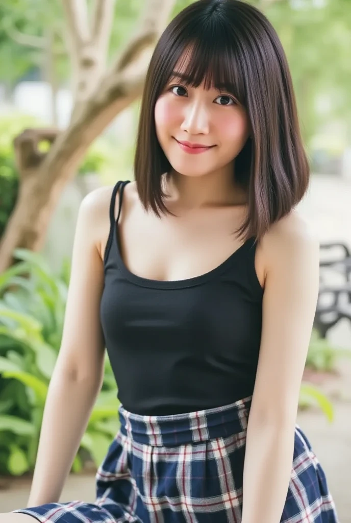 Tabletop, Highest quality, 8k, 5 years old, RAW Photos, Absurd, Award-winning portrait, smile, smile, alone, night, neon, Idol's face, Violet, Gardenias, Delicate girl, Upper Body, Digital SLR, View your viewers, Frank, Sophisticated, Zola々right, Thin arms, Professional Lighting, Film Grain, chromatic aberration, (Eye and facial details:1.0), (Bokeh:1.1) , Close your mouth , Sailor suit , (panties:1.8) , Not wearing a skirt,NSFW,Masturbation、Shirt lift、I can see her 、