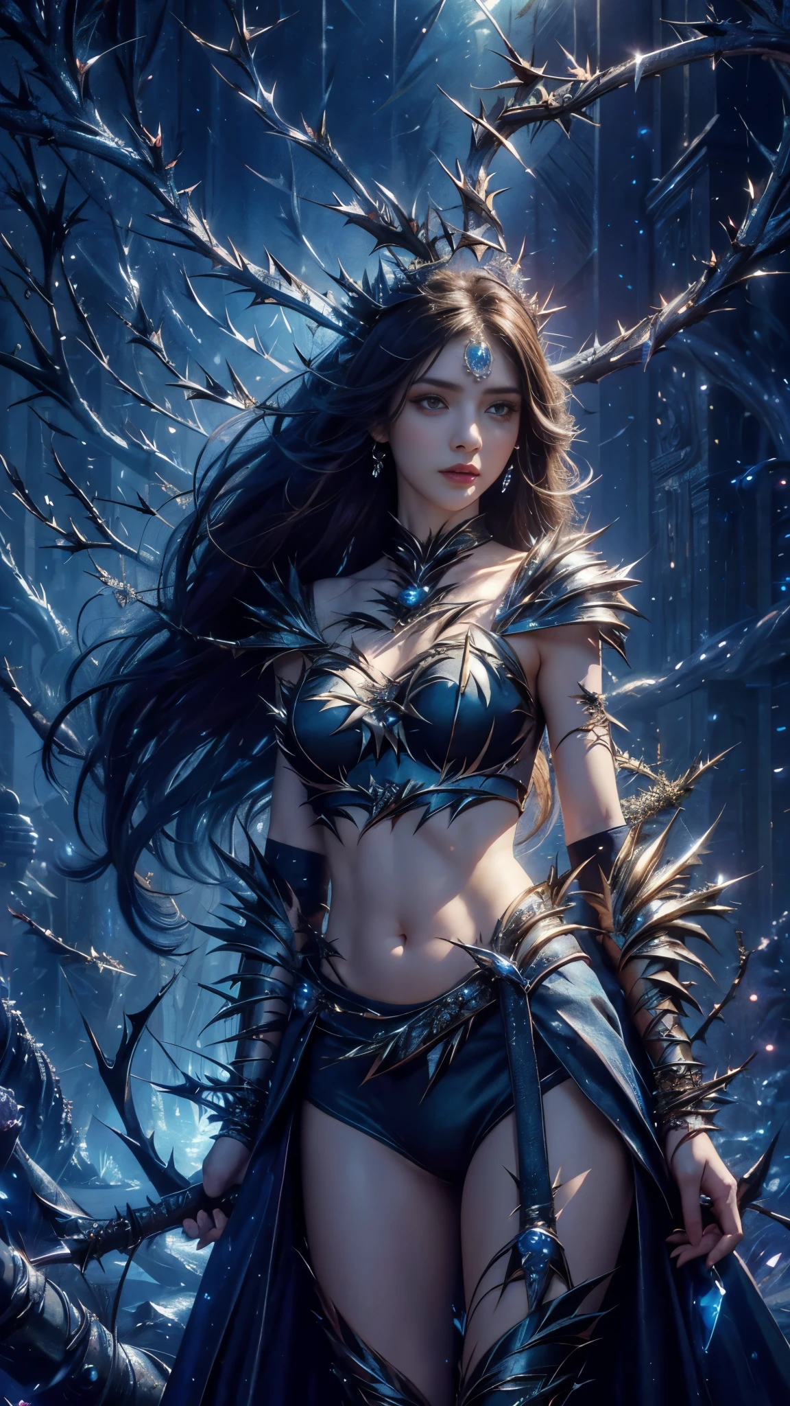 (Masterpiece, Top Quality, Top Quality, Official Art, Beautiful and Aesthetic: 2), (beautiful tattoo:2),(Photorealistic: 1.4), Sharp Focus, (Wearing Detailed Body Jewelry, one girl, Beautiful Sexy, ((Succubus Demon ))), (dynamic pose), (change pose), (dynamic angle), beautiful face, detailed face, perfect proportions, small breasts, navel, crotch gap, thighs, cowboy Shot, Highly Detailed, (Fractal Art: 1.5), Colorful, Best Detailed, (Sexy Armor:1.5), ((Movie Lighting)),cool beauty,tall woman,Precisely expresses details such as face and skin texture,beautiful eye,double eyelid,delicate skin,slender body shape,