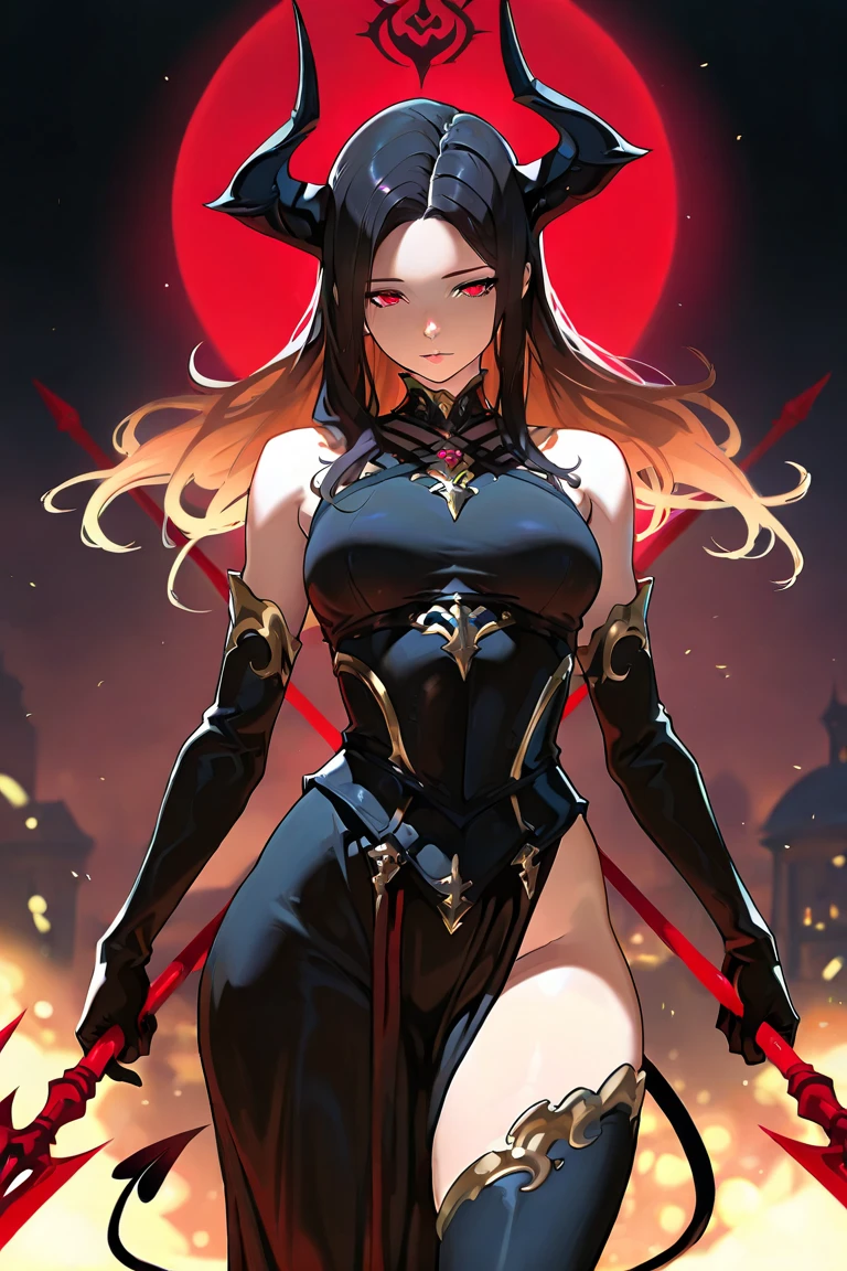Female robot, human vagina, metal body, metal head, black helmet, orange moon in the sky, night lights, distant planets,