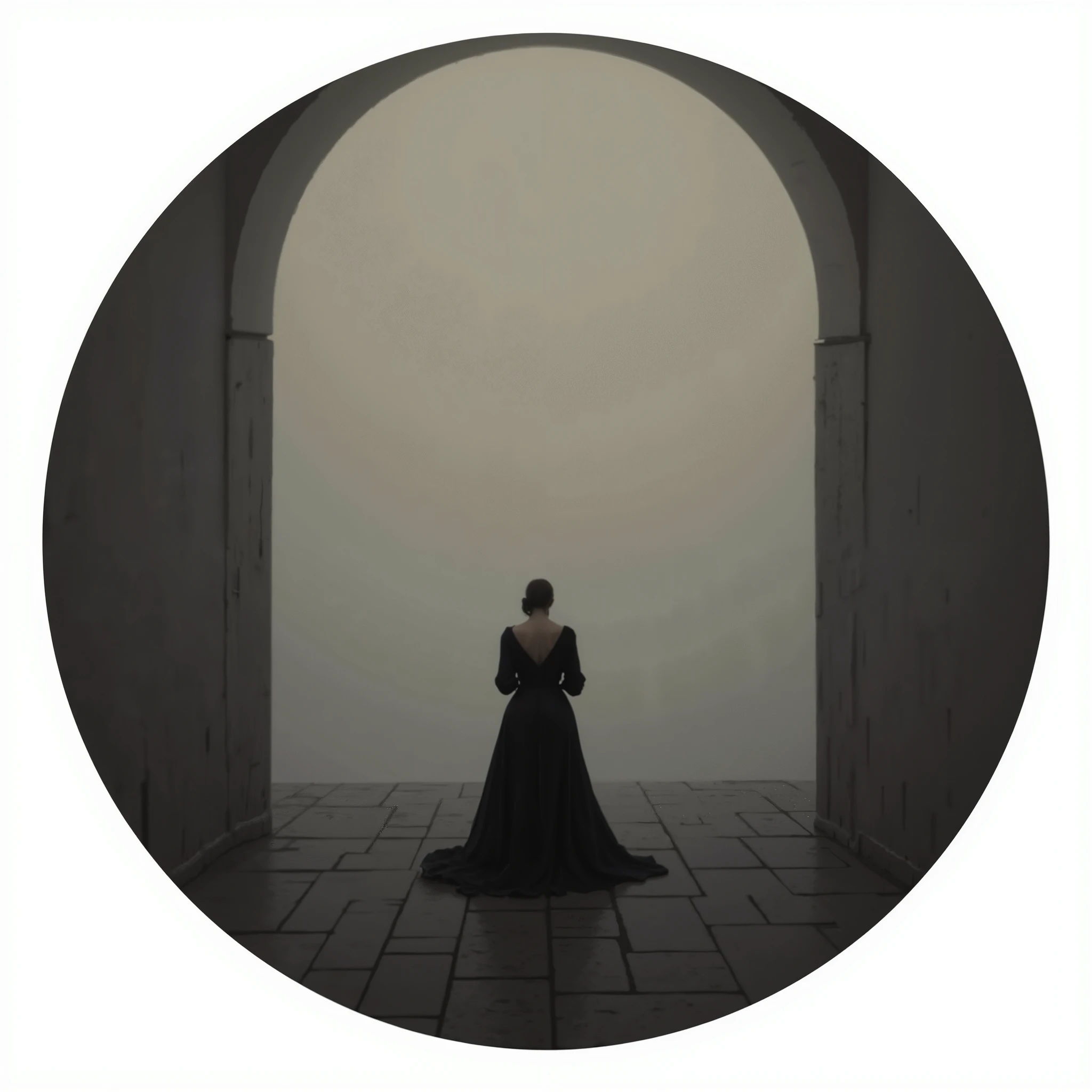 intimate zone, masterpiece, round picture, Intimate Zone logo on top of it