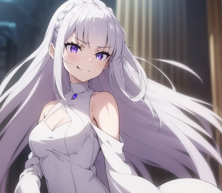 ((masterpiece)), ((Best quality)), (high resolution), (illustration), (an extremely delicate and beautiful), (ultra detailed beautiful face and eyes), nsfw,   1girl, leaning forward,  YukineChris, long hair, purple eyes, twintails, low twintails, ahoge, large breasts,  fishnet pantyhose, red a bow tie,  volumetric lightning, detailed skin texture, detailed, volumetric shadow, anime screencap,Highest quality, Sorceress, ancient babylonian nobility, ((tan skin:1.2)), (brown skin color),Long hair, twin braids, hair ornament, wine colored hair, smile, Below average size breasts, bare shoulders, (underboob:0Nudes、Your clothes are torn、Are sleeping、Spread legs 8K, masterpiece, Best_quality, high_resolution, ultra_details, detailed, 1girl, 独奏, long_hair, looking_at_viewer, upper_body, indoors, braid, blurry, bangs, shirt, white_hair, blurry_background, collared_shirt, closed_mouth, church, hair_ribbon, hair_between_eyes, stained_Glass, Blue_ribbon, sidelocks, depth_of_field, light_particles, window, french_braid, Alphonse Mucha Style, sharp focus, perfect hands, perfect face, perfect eyes, perfect light, dynamic light, natural light, Masterpiece, Best quality, 
