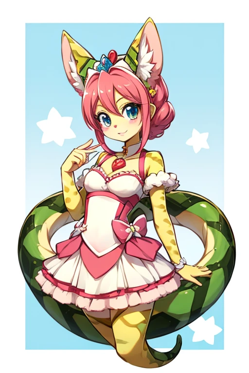 Female animal furry snake 🐍 prettycure style 