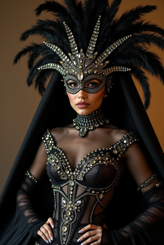 fechar-se, era vitoriana, skull mask, cinematografia, handmade, elegante, meticuloso, magnifica, maximum details, extremely hyper aesthetic, intricadamente detalhado, muito ouro, diamante, Stone pencils and lazuli pearls, Cinematic light and black image background to highlight the colors and brightness of the figure