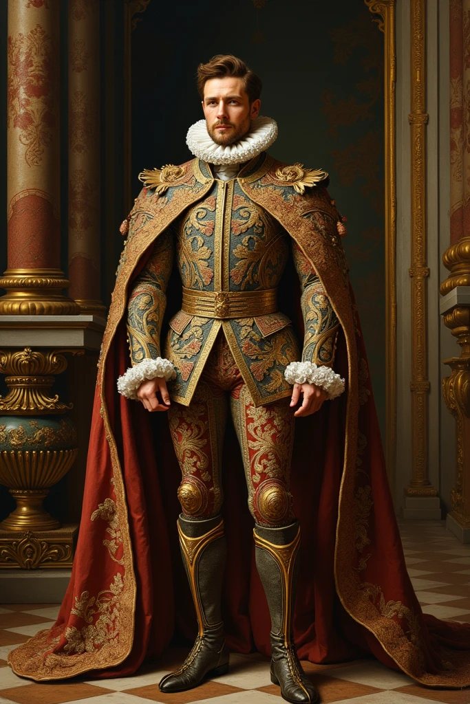 The Prince Renaissance Prince man in Renaissance costume at palacio real - SeaArt AI