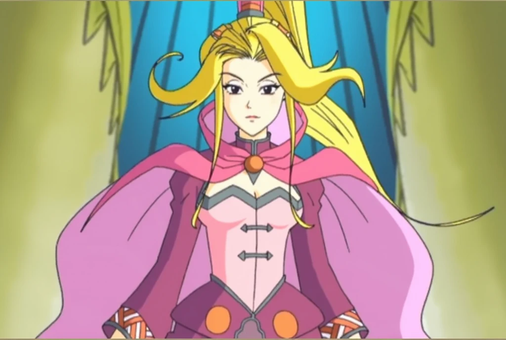 a closeup of a woman in a dress pointing at something, knights of the zodiac girl, intergalactic princess, black magician girl, gyro zeppeli, king hymn as princess, beautiful dark magician girl, 80s anime this style, the princess of power, The goddess Artemis smiling, dark magician girl from yu-gi-oh, digimon glamorous angelic woman, Xxx, sexy, unclothed, naked, big breasts, sensual look